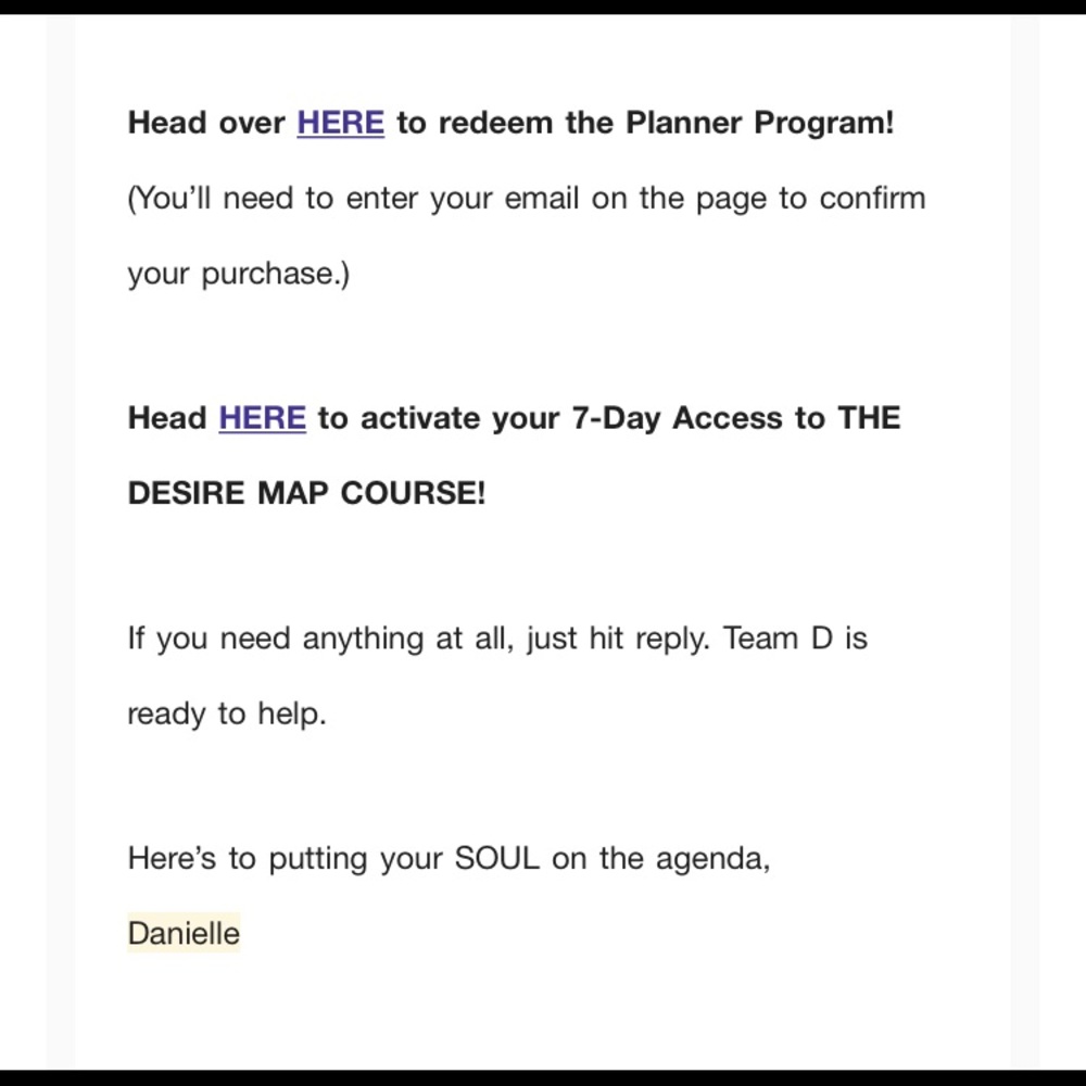 The Desire Map Planner-Undated Danielle Laporte